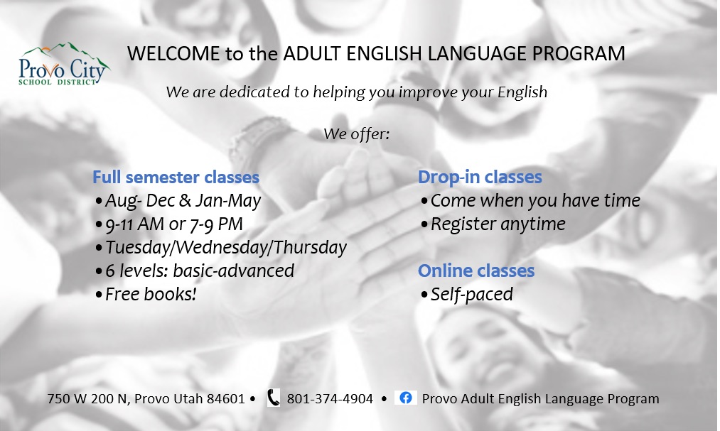 Clases De Inglés Gratis Para Adultos / Free English Classes for Adults