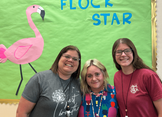 4th grade teachers - Ms. Wright, Ms. Hull, Ms. Kemp