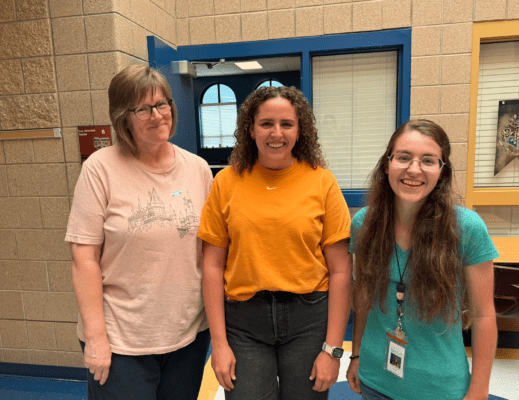 6th grade teachers - Ms. Raile, Ms. Mildenhall, Ms. Ashcraft